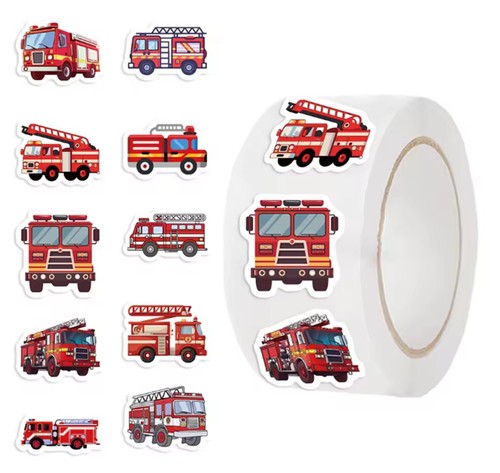 Aufkleber feuerwehr auto - auto, 50
