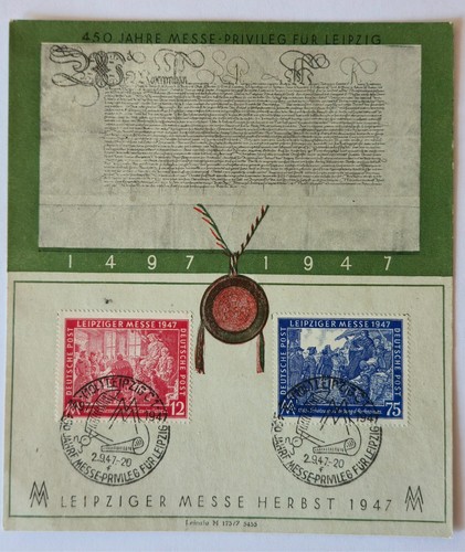 Leipziger messe 1947 - messe,