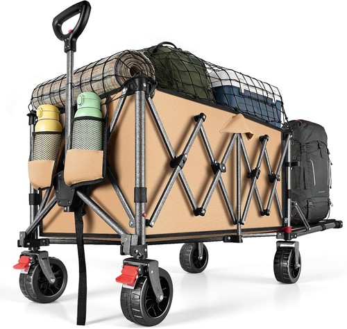 Faltbarer bollerwagen mit - faltbarer,
