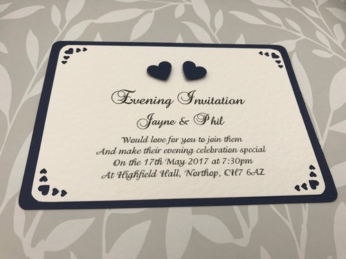Abend hochzeitseinladungen - 10,