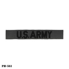 "U.S. ARMY" Tape Subdued OD &
