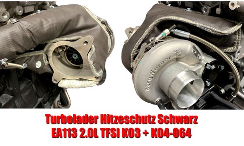 Hitzeschutz schwarz turbo - hitzeschutz,