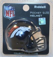 DENVER BRONCOS NFL RIDDELL REVOLUTION POCKET PRO HELM RARE 2015
