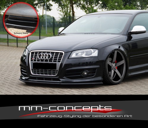 Cup spoilerlippe schwarz audi - schwarz,