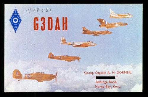 Qsl kartenradio g3dah - qsl,