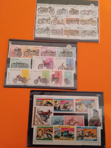 Briefmarken motorräder motiv - briefmarken,