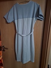 DDR Schwesternkittel m88,wie neu blau/wei gestreift,  Vintage, Bekleidung TRUMPF