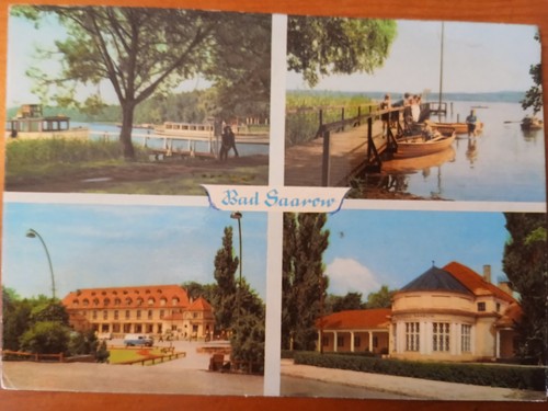 Postkarte 3309 gelaufen bad - postkarte,
