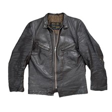 Schott Bros Brown Leather