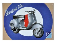 Vespa Schild 30 x 40 cm groß Motorroller Klassiker Oldtimer 50er Deko Werkstatt