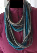 Strickliesl kette oder schal - strickliesl-kette,
