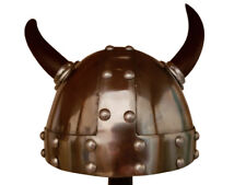 Wikinger Normannen Retro Helm Haube Stahlhelm Pickelhaube 089
