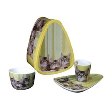 3tlg. Set Geschirr für Kinder Kindergeschirrset Kindergeschirr aus Porzellan