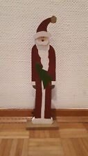 Nikolaus Weihnachtsmann Holzfigur freistehend ca. 50 cm hoch