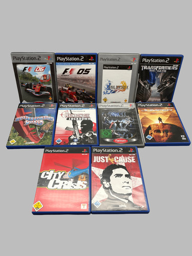 10x playstation ps2 spiele - 10x,
