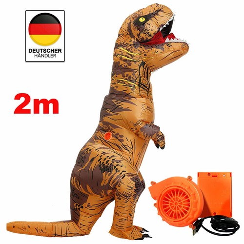 Aufblasbares kostüm dino - aufblasbares,