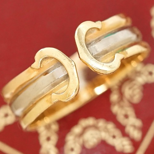 Cartier double tri color - c, tri-color