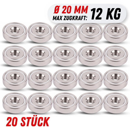 20x neodym magnet - 20x,