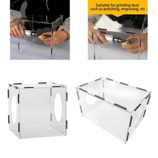 Geschlossene Schleifstaubbox, staubdichte Käfigpolierer Polierbox, geschlossene