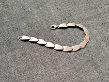 schweres Glieder-Armband - Silber 925, Art Deco, Bohemian, Retro, alt, Set, edel