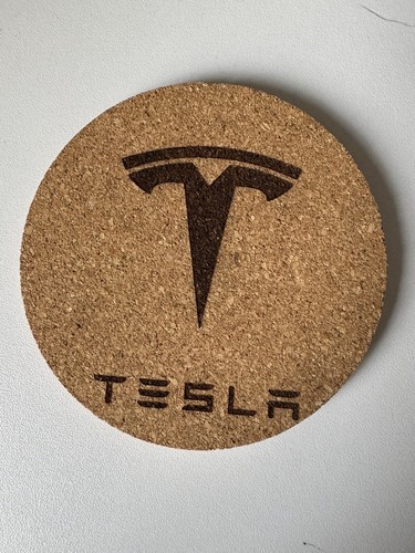 Tesla lasergravur kork - lasergravur,