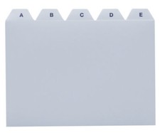  Leitregister A6 A-Z PP 25-tlg