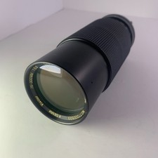 Vivitar 75-300mm F5.6 Nahfokus Zoomobjektiv mit Handbuch und Objektivdeckel