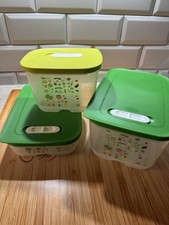 Tupperware KlimaOasen Set 2x1,8L, Flach und Hoch sowie 4,4L