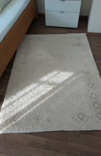 Berber Teppich ca. 170x110 cm , beige , Schurwolle , gereinigt , Marocco