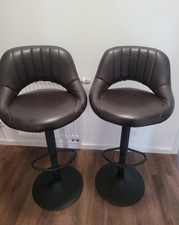 2 x Bar Stools - Well Padded -