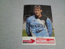 Autogrammkarte  Rot-Weiss Essen Wolfgang Wiesner 1989-1990