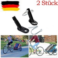 2x Fahrrad Anhängerkupplung