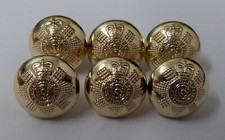 Original British Army Issue The Scots Guards Uniform Service Dress Buttons 22L 
