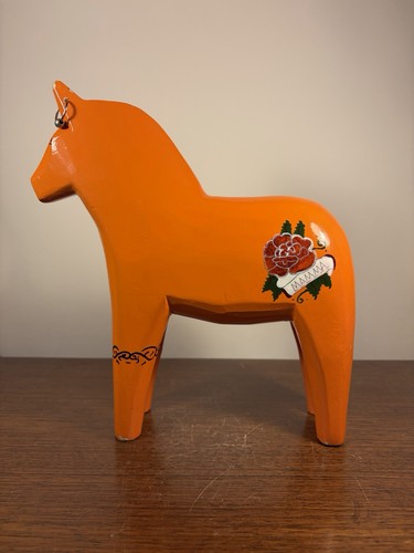 Vintage ikea orange punk rock - vintage,