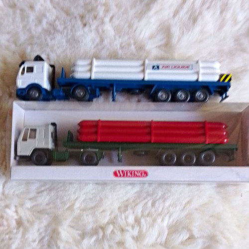 Wiking modell lkw mit - wiking, 2x