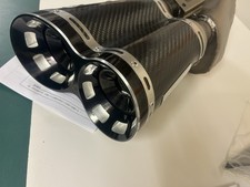 Termignoni 2 Auspuffanlage Hom Carbon für Ducati Diavel 2018