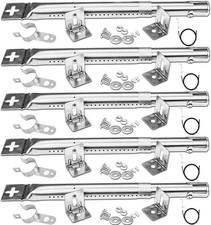 GFTIME Universal Brenner 31-45cm Edelstahl 5 Pack für Grillgeräte