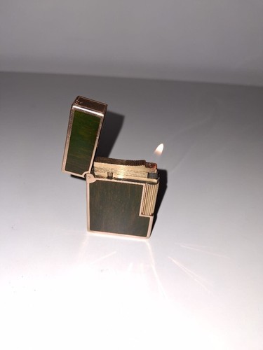 Dupont feuerzeug mit goldstaub - mit,