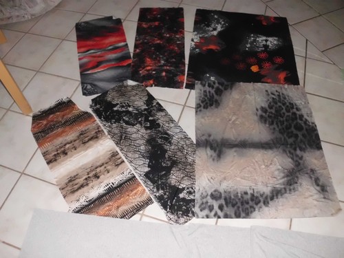 Stoffpaket jerseyreste - stoffpaket,