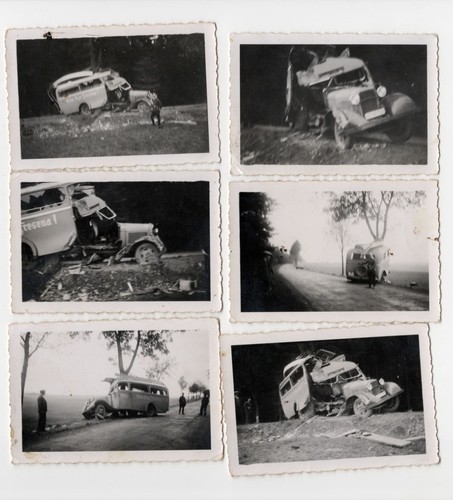 Foto lot reisebus unfall 1938 - lot,