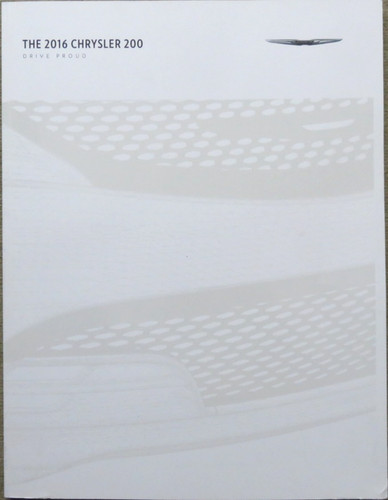 2016 chrysler 200 usa prospekt - 2016,