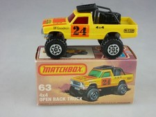 63-F/13-D 4x4 Open Back Truck  - 52383 Matchbox Superfast Lesney