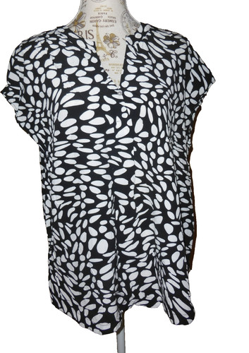 Animal print sommer bluse - print,