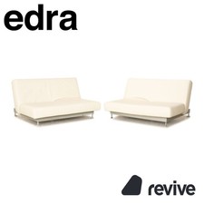 Edra Damier Leder Sofa