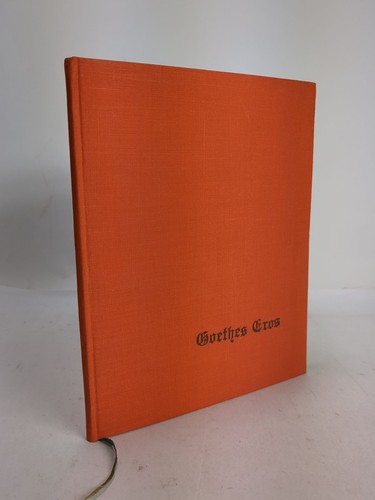 Buch goethes eros seinen - buch:,