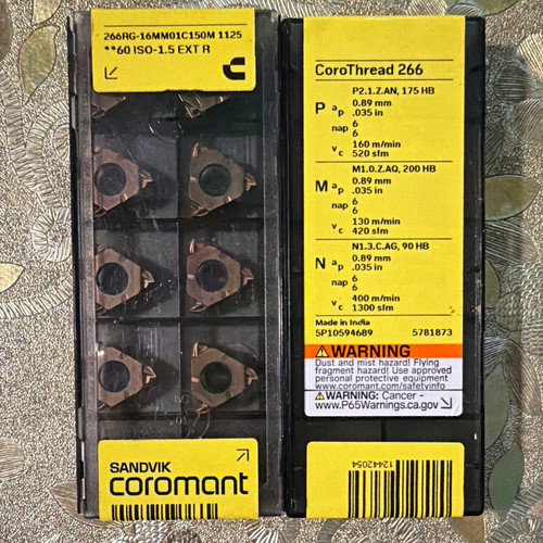 Sandvik coromant corothread - sandvik,