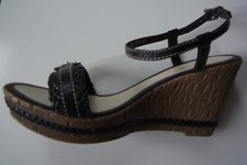 Blaue GEOX Wedges Sandaletten