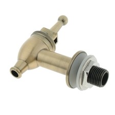 Wasserhahn 3/8 Zoll Zapfhahn Fassbier Hahn aus Hochleistung Kupfer-