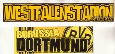 2 Sticker :    Borussia  Dortmund  - Westfalen Stadion