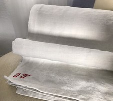 Antik Bauernleinen Leinen